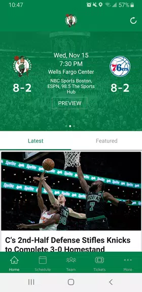 Boston Celtics Screenshot1