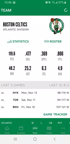 Boston Celtics Screenshot3