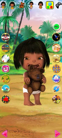 Talking Emily Baby Girl Games Screenshot4