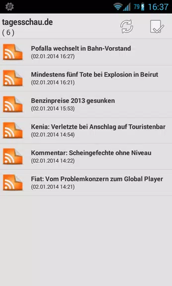 TTRSS-Reader Screenshot3