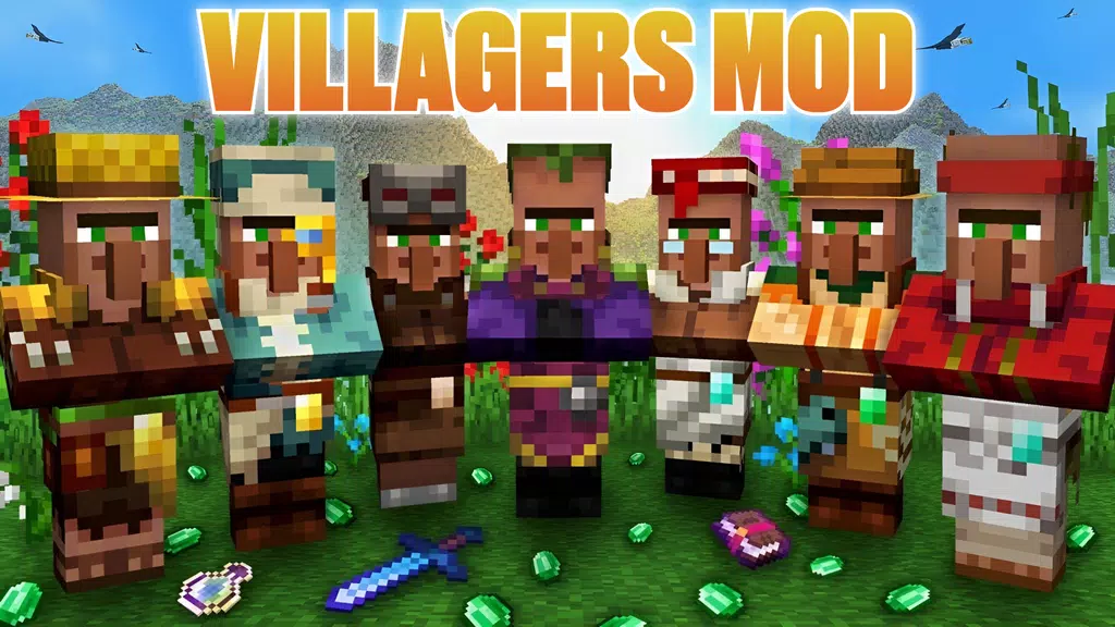 Villager Minecraft－Village Mod Screenshot1