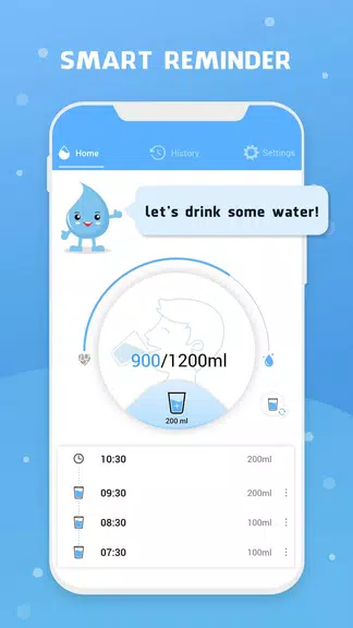 Water Reminder - Remind Drink Screenshot1