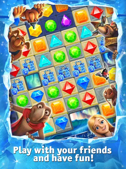 Snow Queen 2 Luta Hunt Match 3 Screenshot3