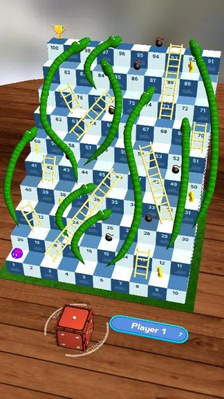 Snakes and Ladders - 3D Battle Screenshot3