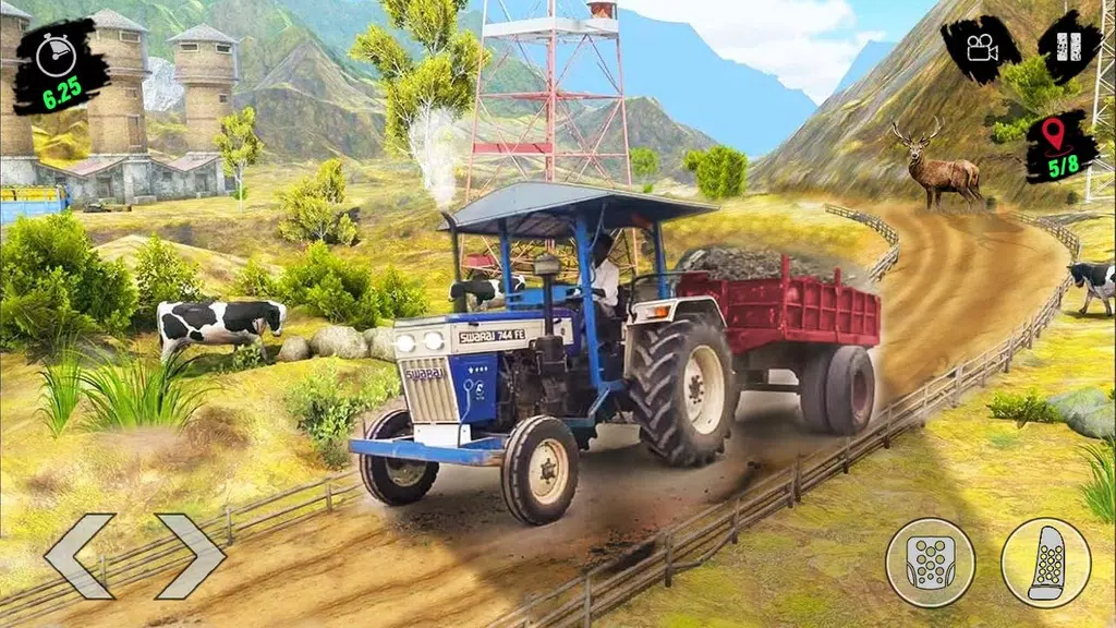 Off-road Tractor Driving Games Screenshot1