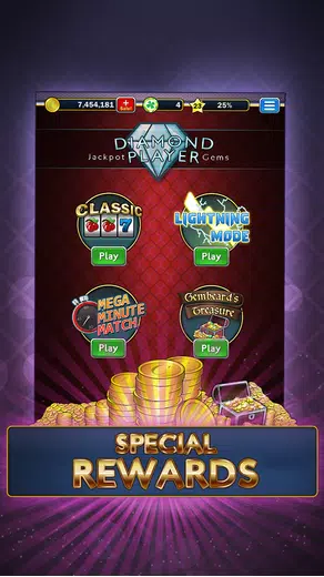 Jackpot Gems - Match 3 to win Screenshot3