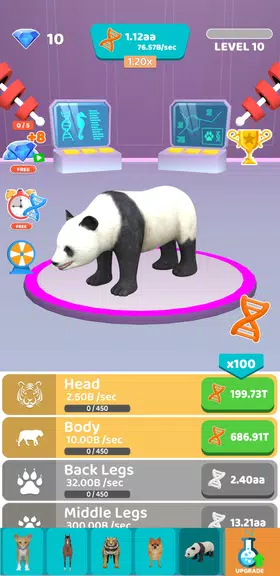 Idle Animal Evolution - AI Screenshot3