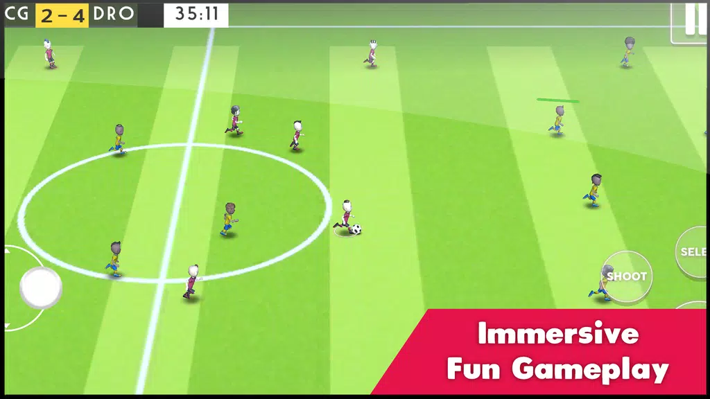 Mini Mobile Soccer Screenshot1