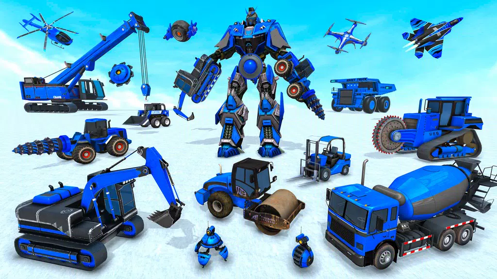 Mech Robot Transforming Game Screenshot4