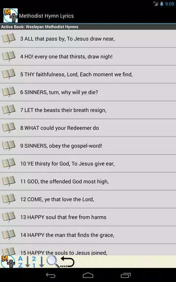 Methodist Hymn Lyrics Screenshot2