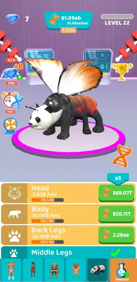 Idle Animal Evolution - AI Screenshot4