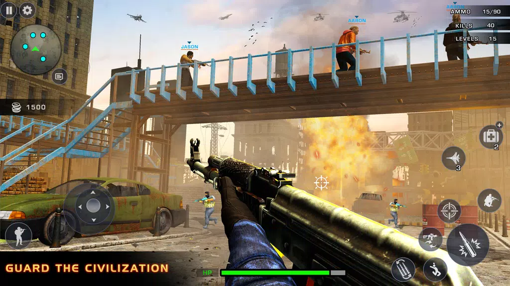 Modern Gun Strike 2: FPS Games Screenshot2