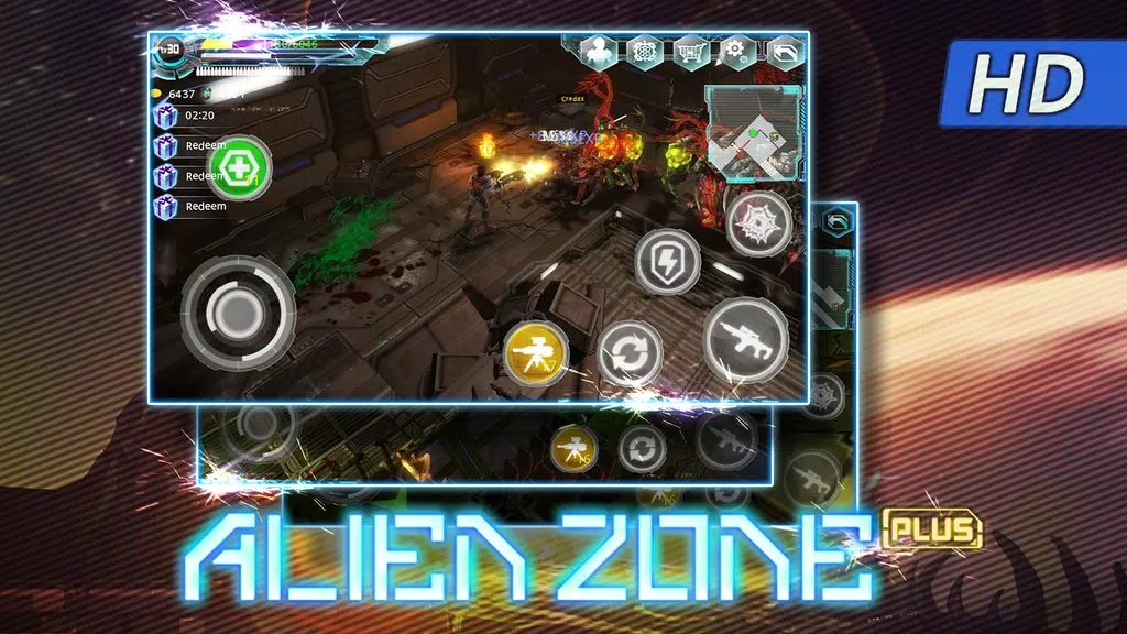 Alien Zone Plus HD Screenshot3