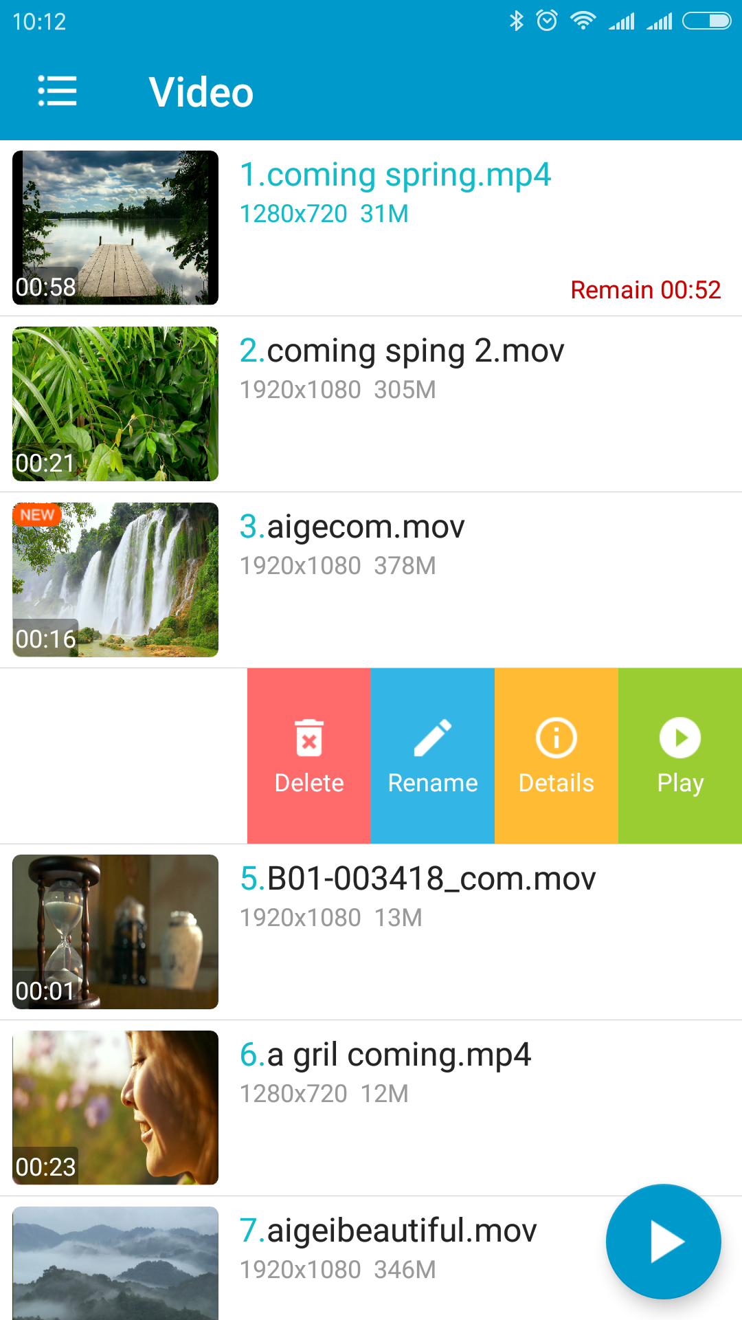 PlayerX Video Player Screenshot4