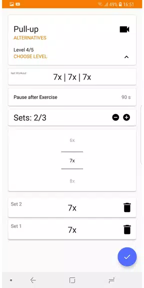Progressive Workouts Screenshot1
