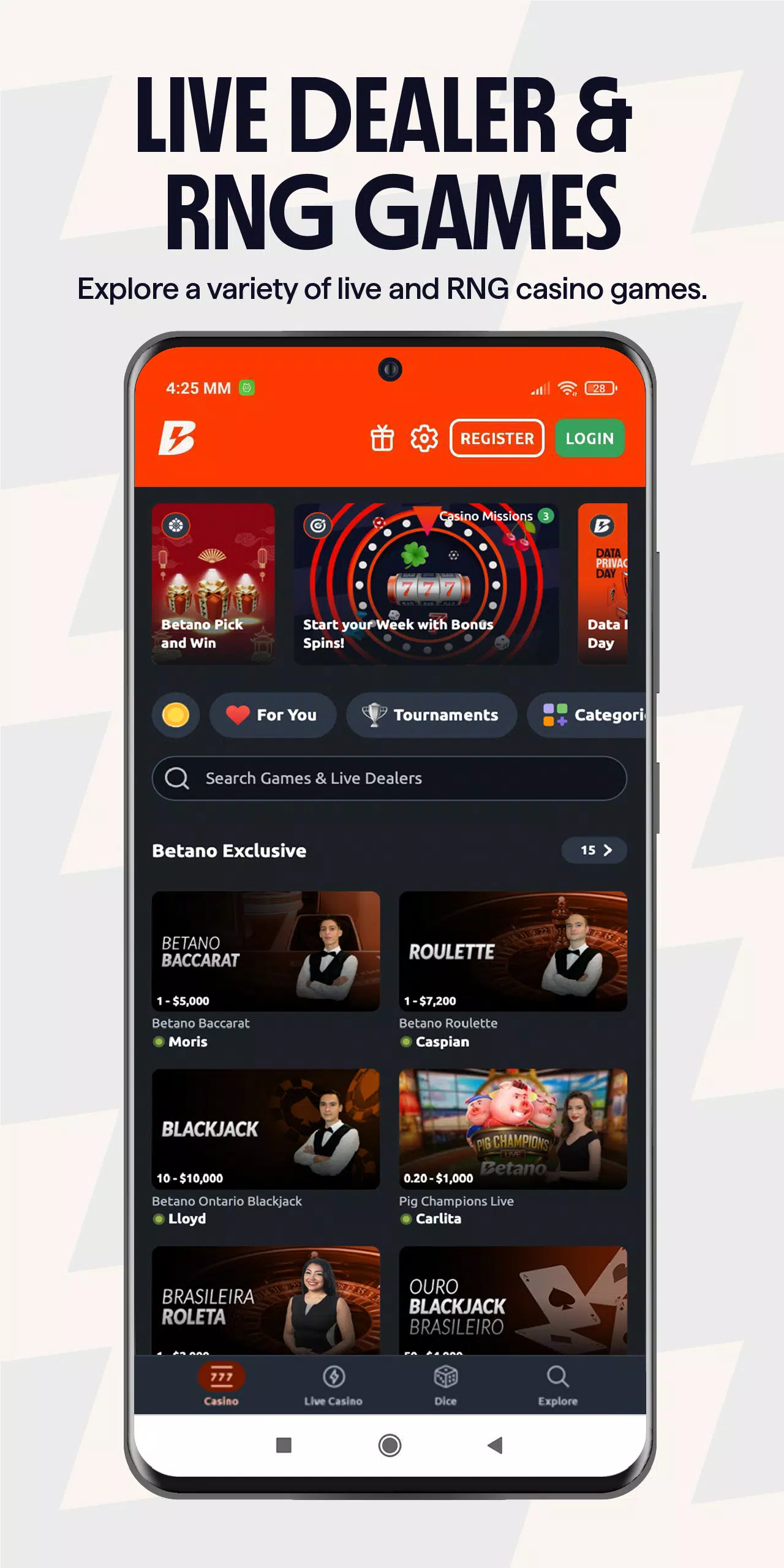 Betano - Online Casino Screenshot3
