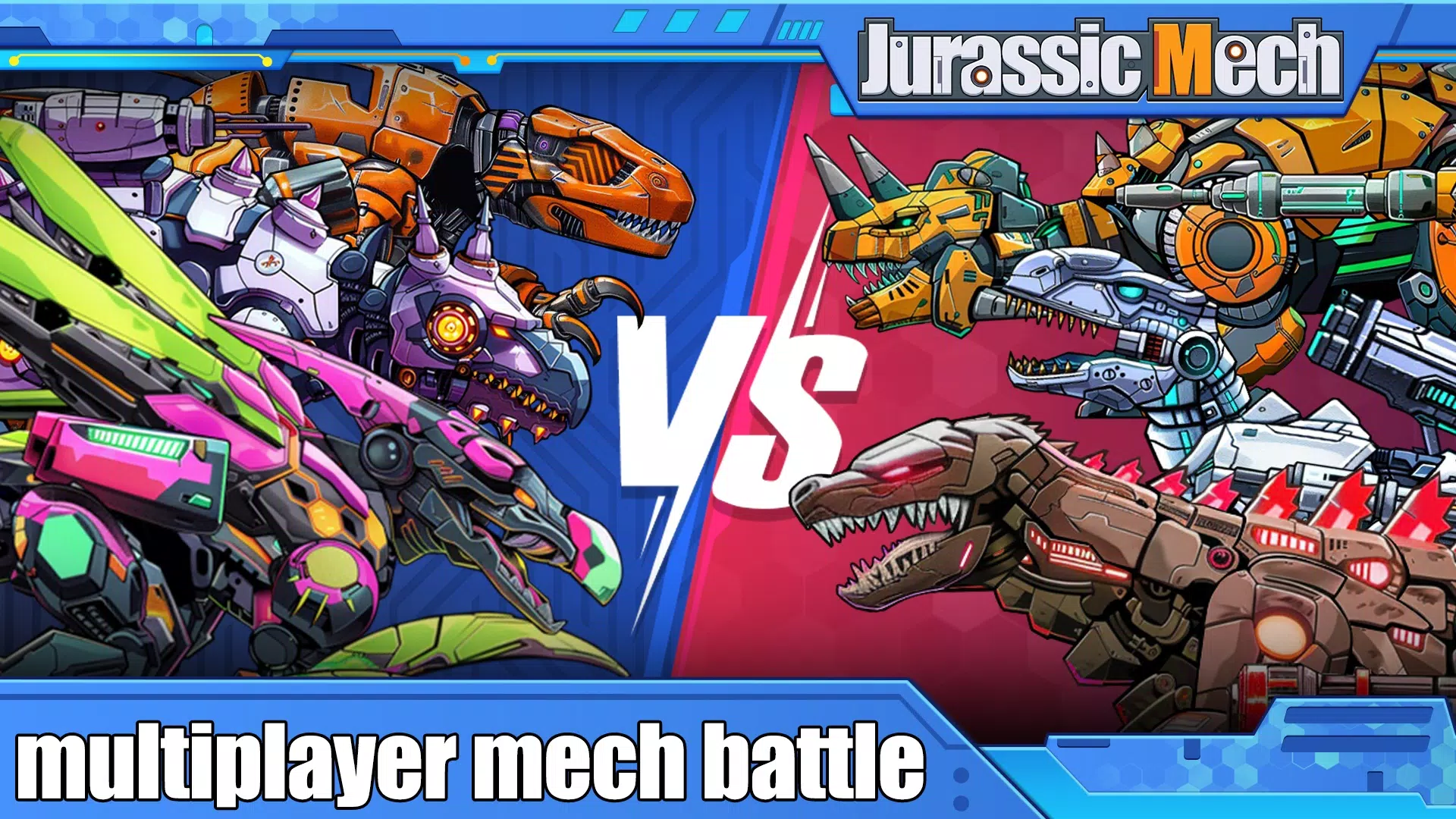 Jurassic Mech: Dinosaur War Screenshot2