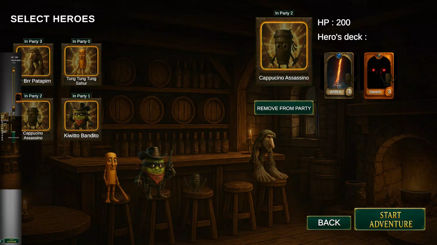 Brainrot Allstars Battle Screenshot3