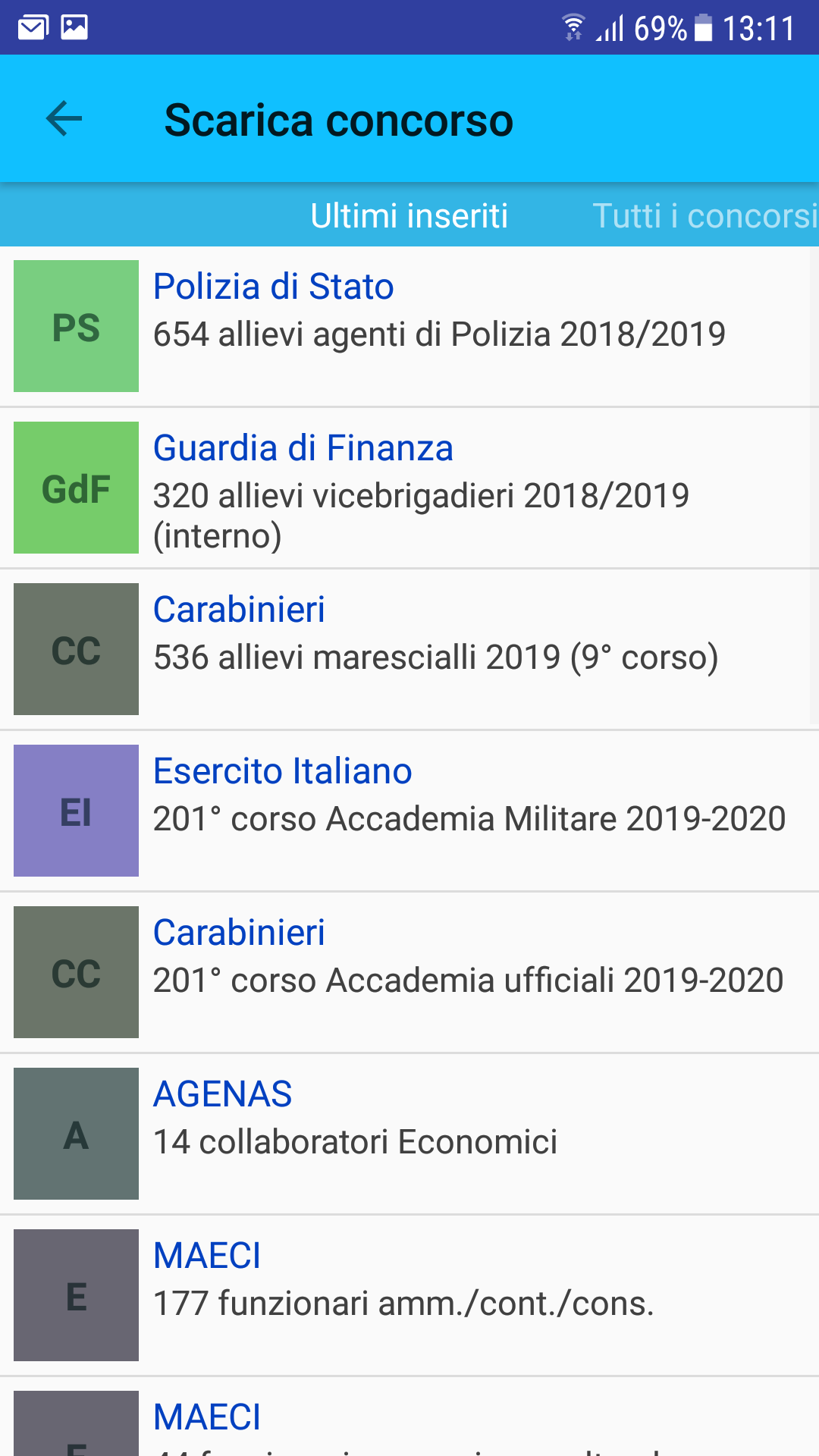 Mininterno Concorsi Screenshot3