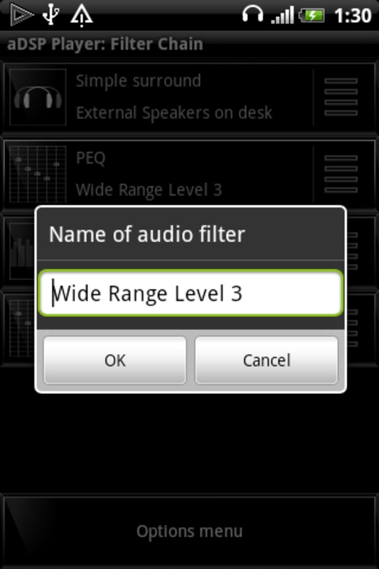 player with parametric eq Screenshot1
