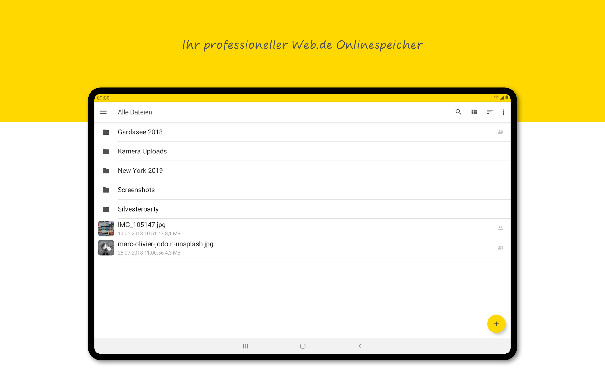 WEB.DE Screenshot7