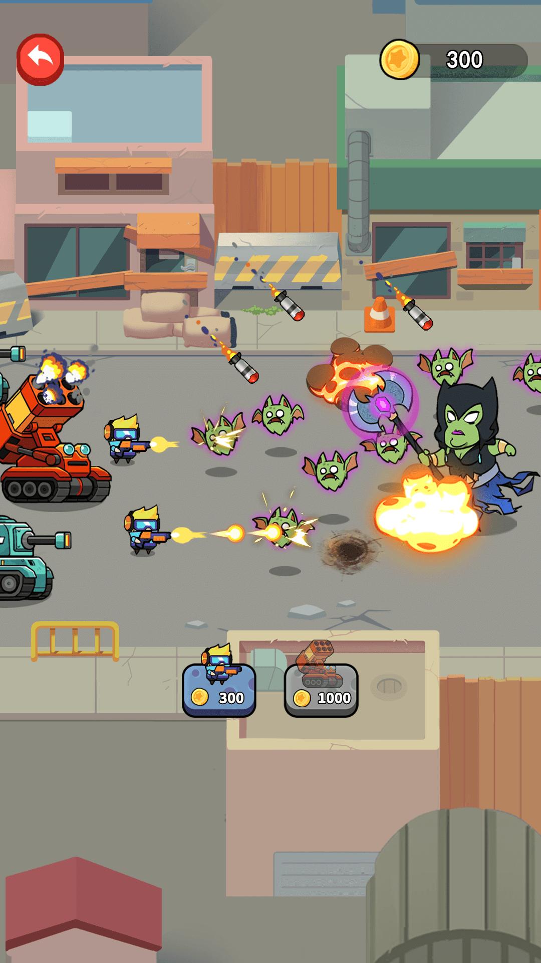 Merge Army VS. Zombies Screenshot3