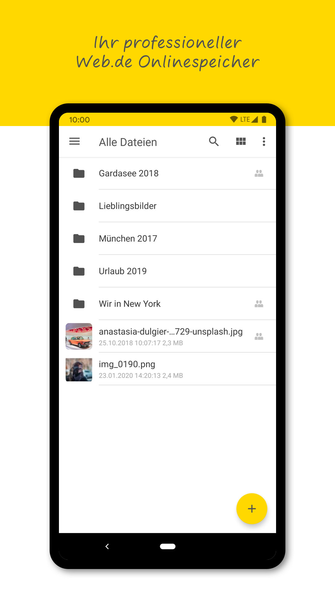 WEB.DE Screenshot1