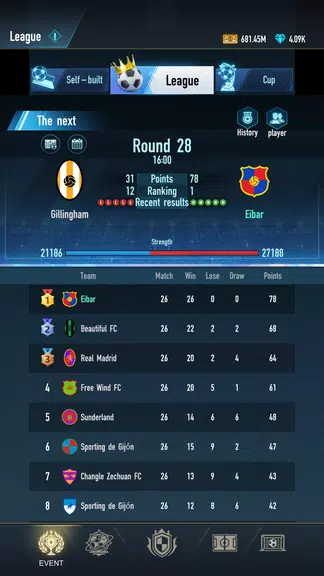 Football Career - Soccer games Screenshot1