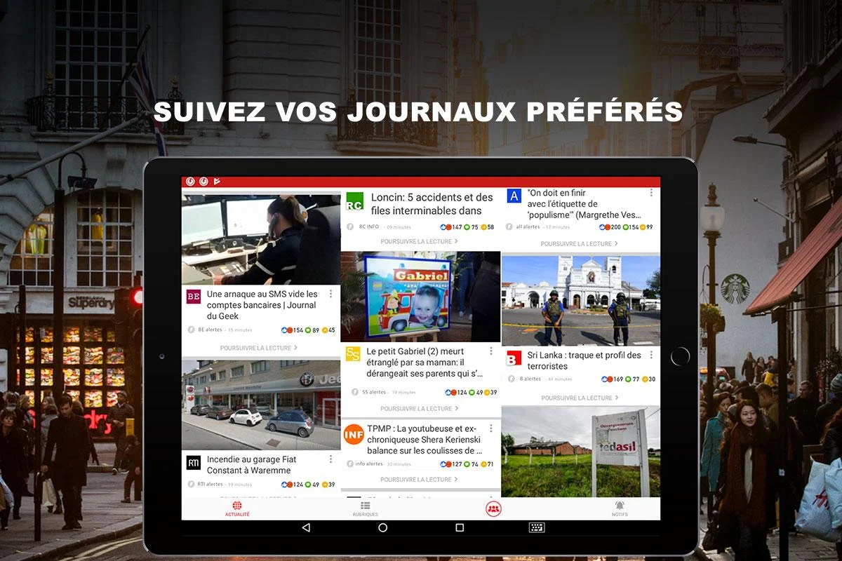 Alertes info Belgique Screenshot11