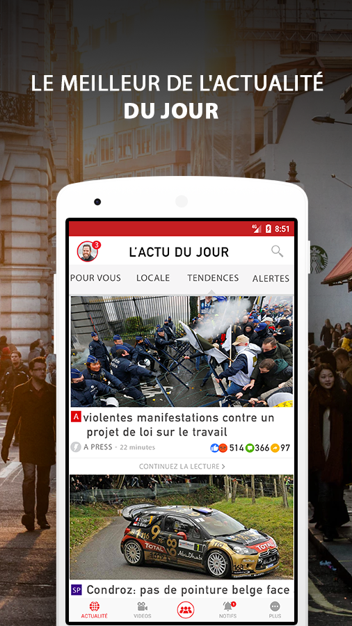 Alertes info Belgique Screenshot3