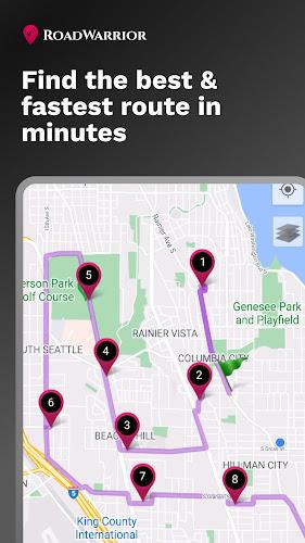 RoadWarrior Route Planner Screenshot1