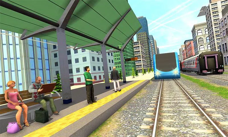 Driving Metro Train Sim 3D Screenshot1
