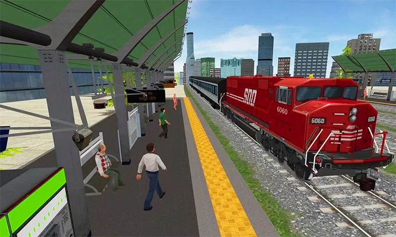 Driving Metro Train Sim 3D Screenshot4