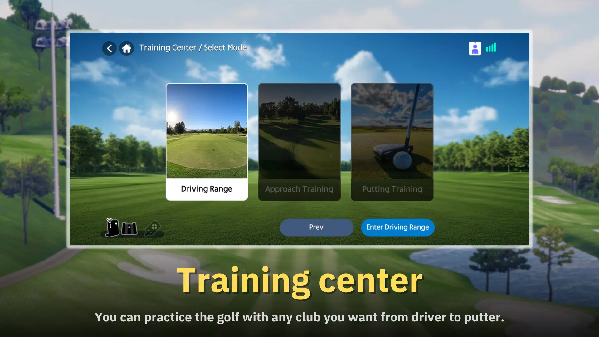 Golfzon WAVE M Screenshot2