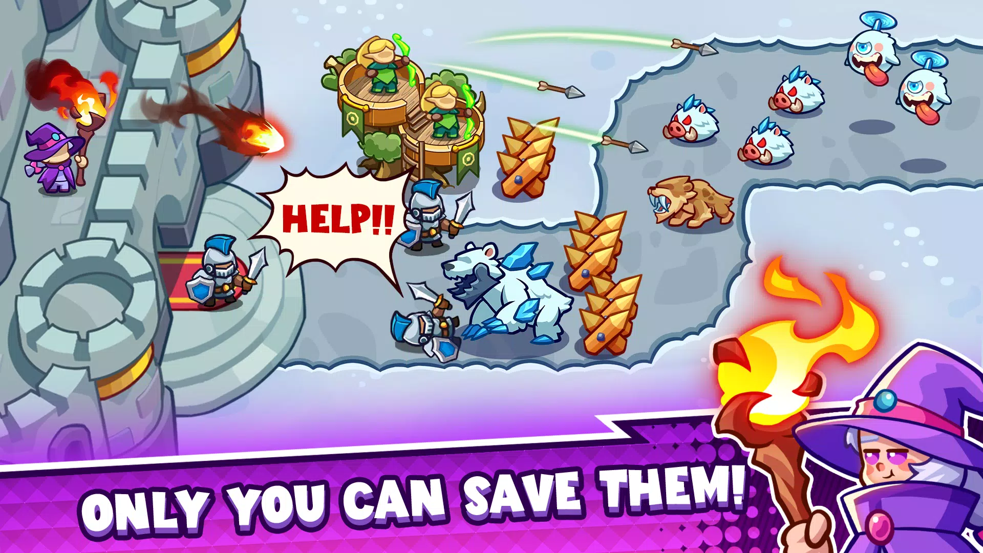 Epic King Heroes: Classic TD Screenshot5
