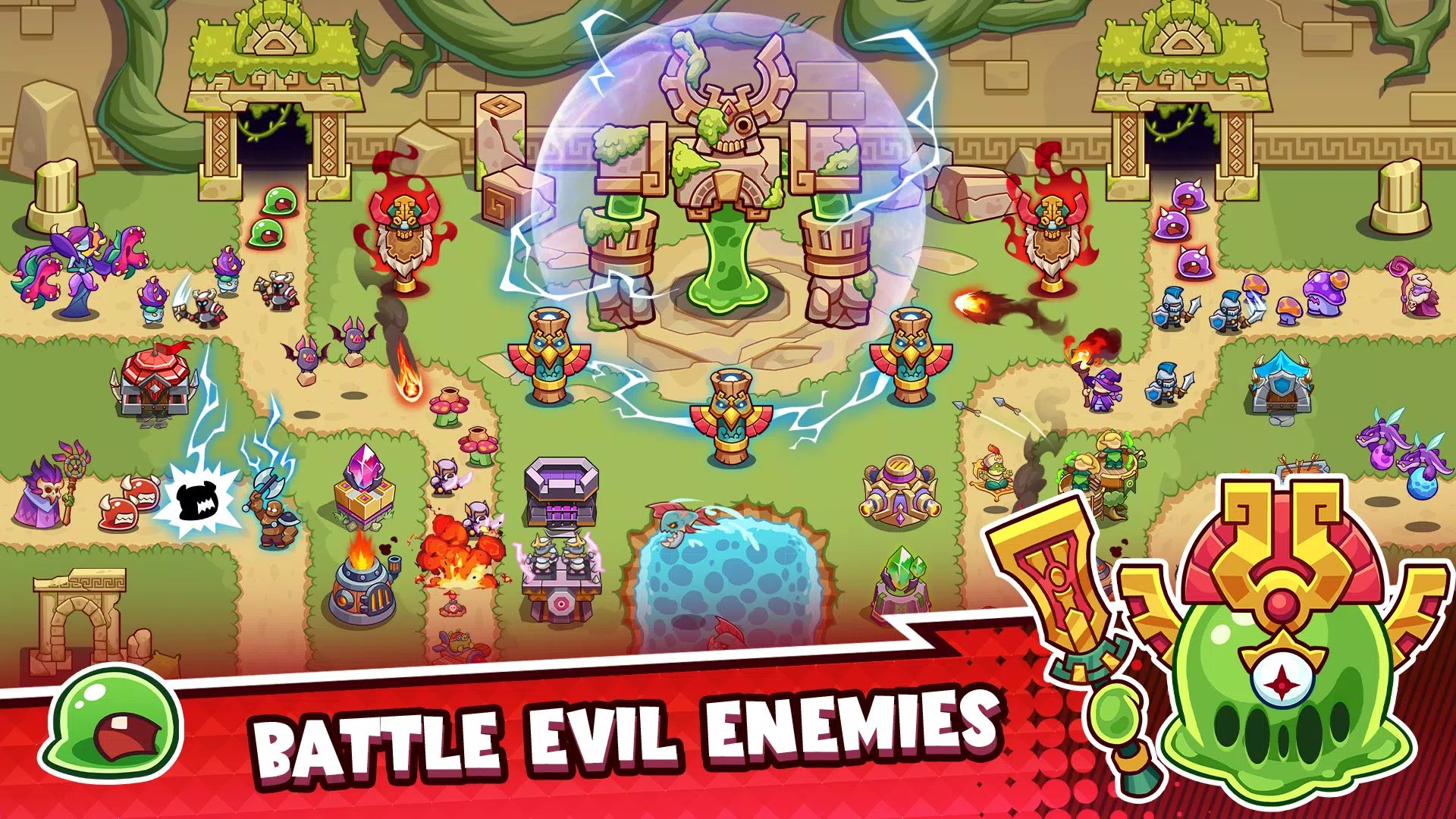 Epic King Heroes: Classic TD Screenshot3