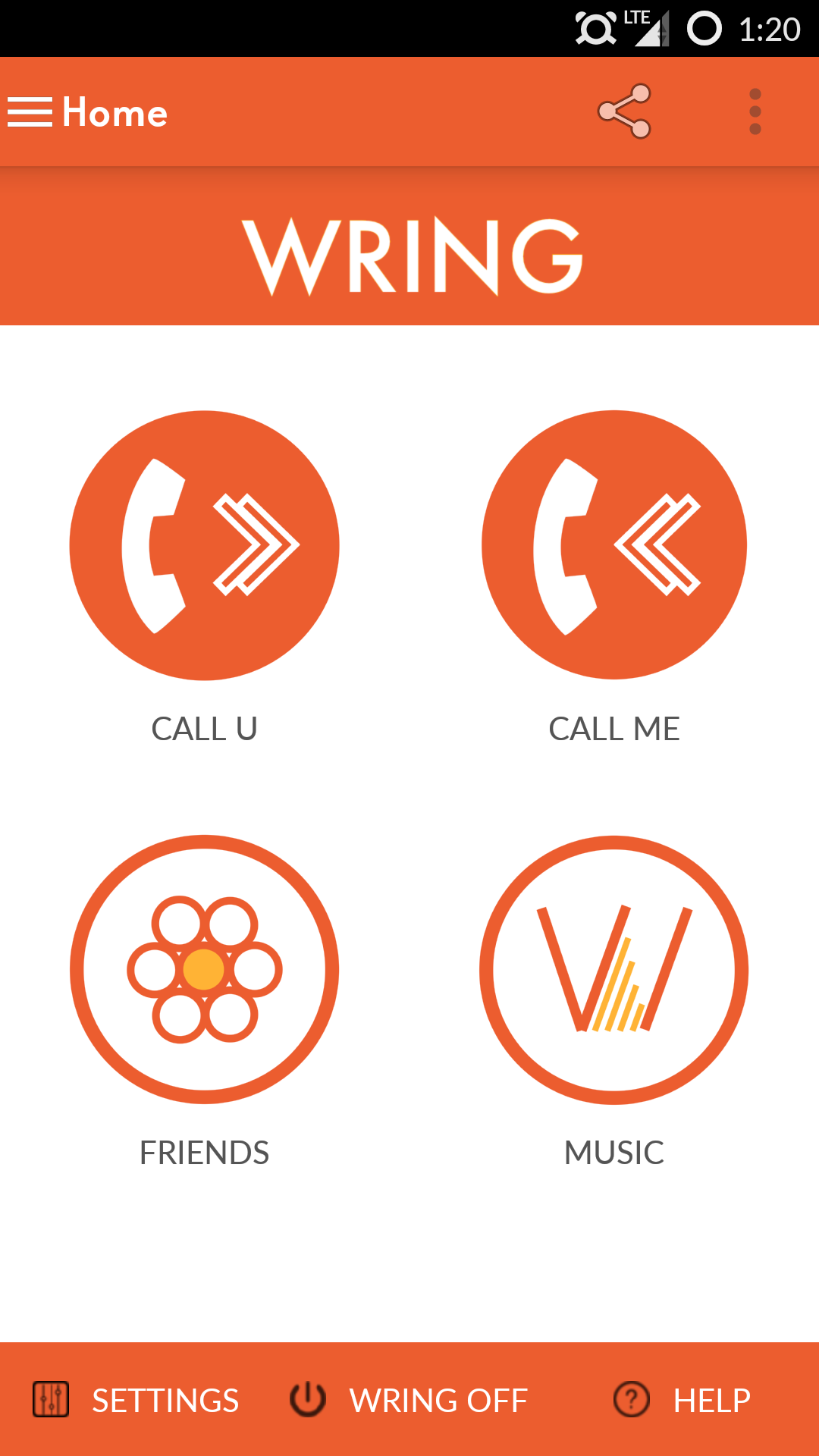 Wring Free Caller Tunes Screenshot1