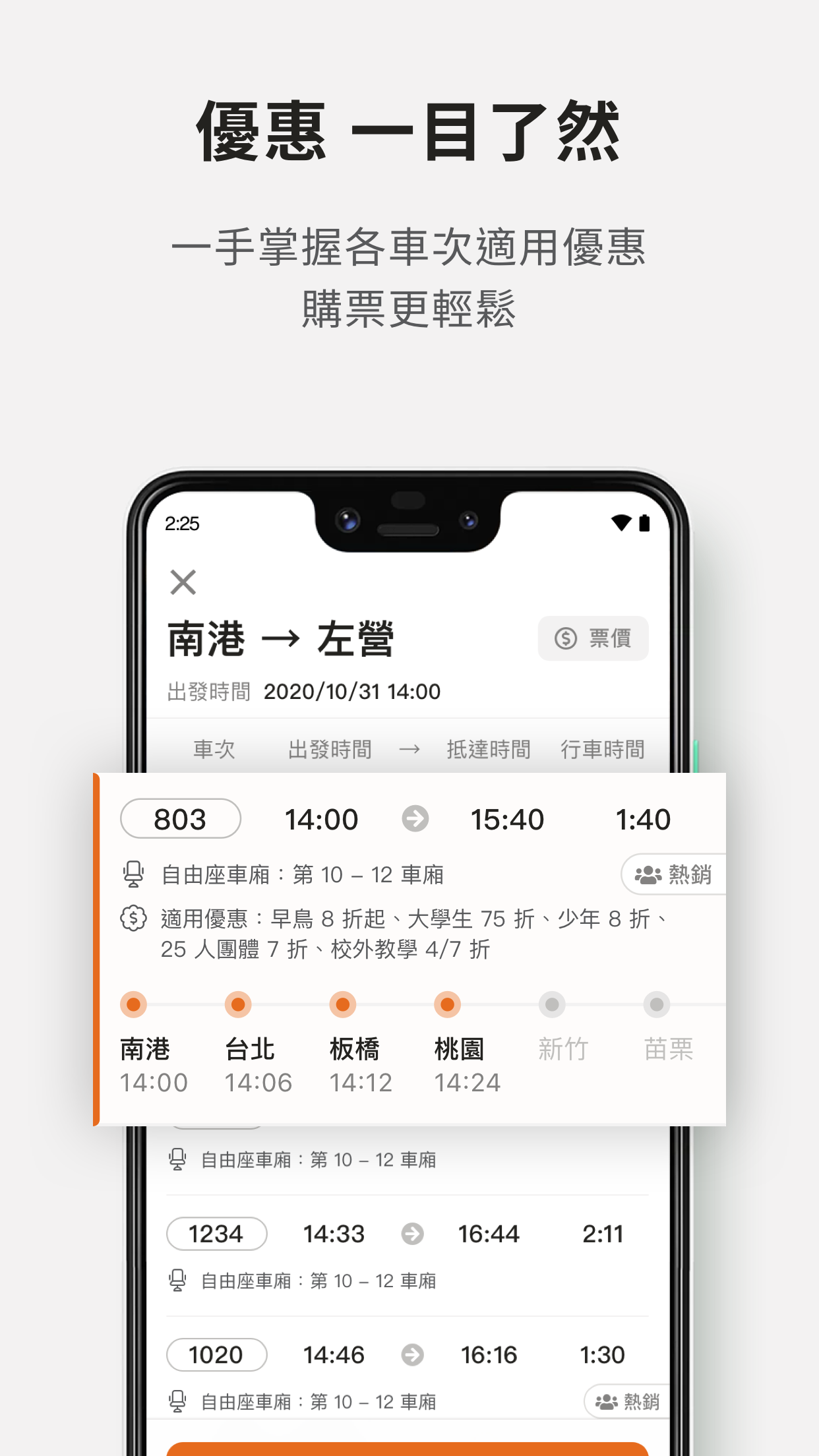 台灣高鐵 Screenshot3
