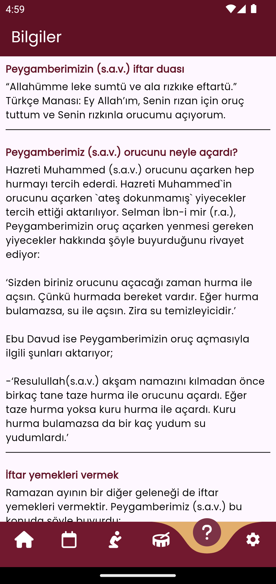 Ramazan İmsakiyesi 2025 Screenshot4
