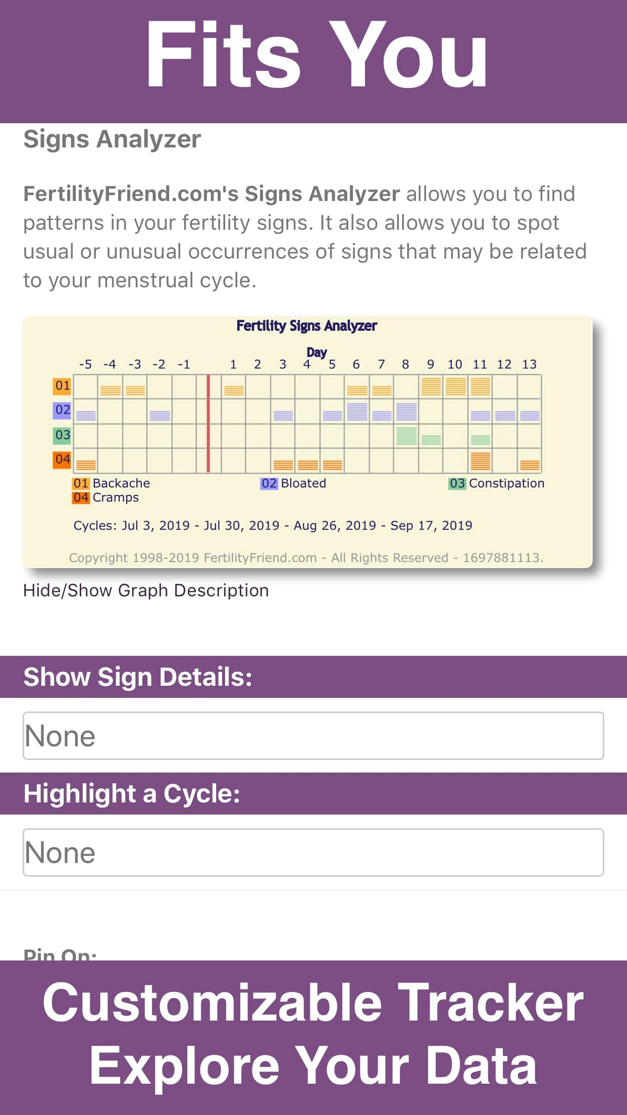 Fertility Friend Ovulation App Screenshot5
