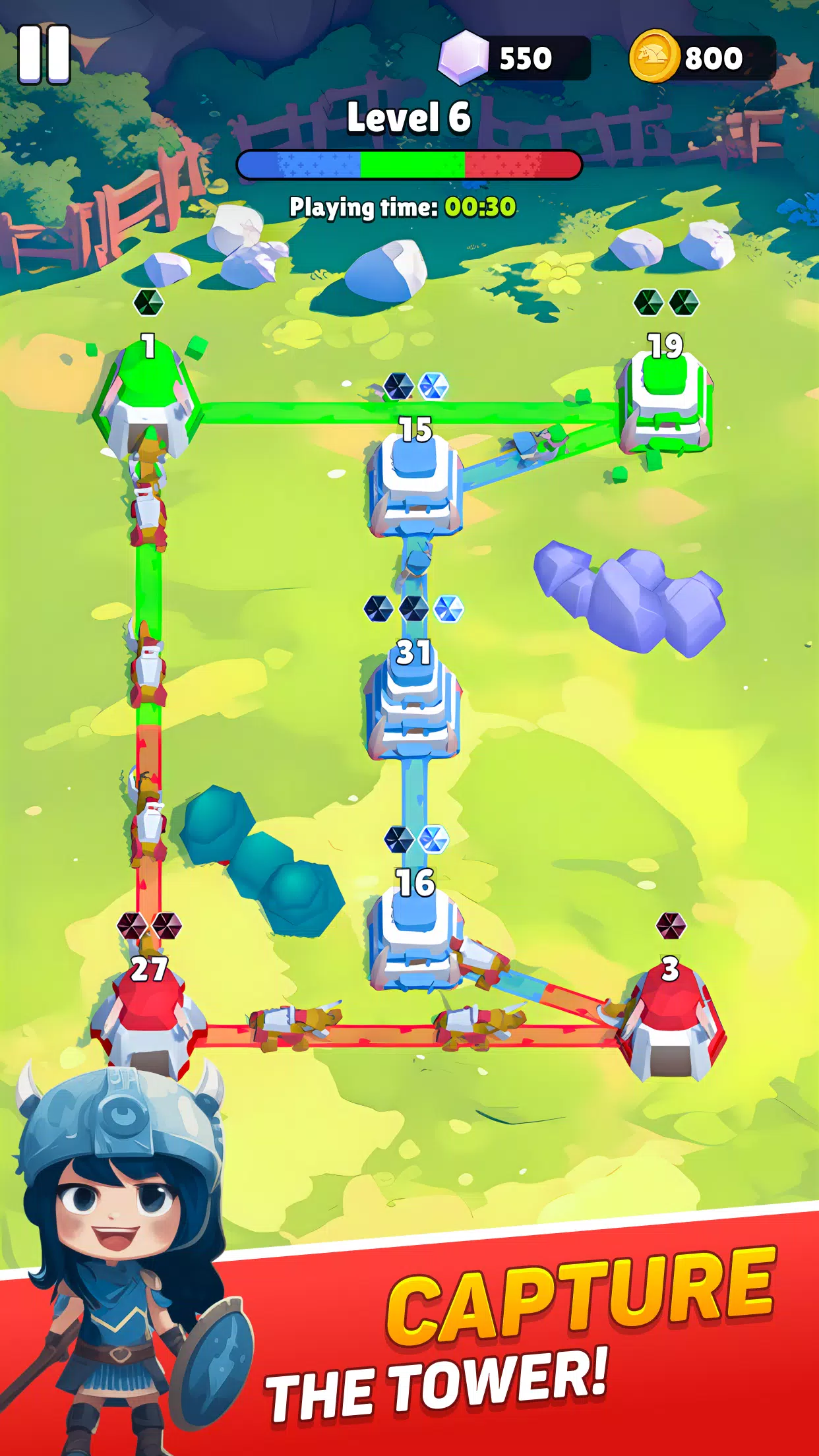 Connect Towers - Islands War Screenshot3
