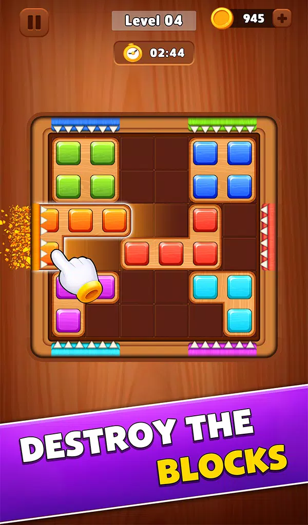 Wood Block Jam: Color Quest Screenshot1
