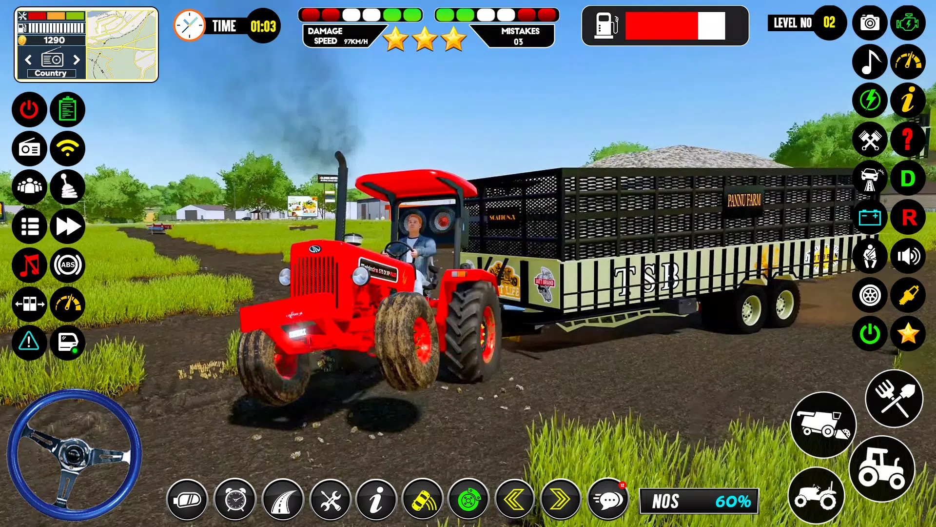 Tractor Games 3D :Farming Game Screenshot4