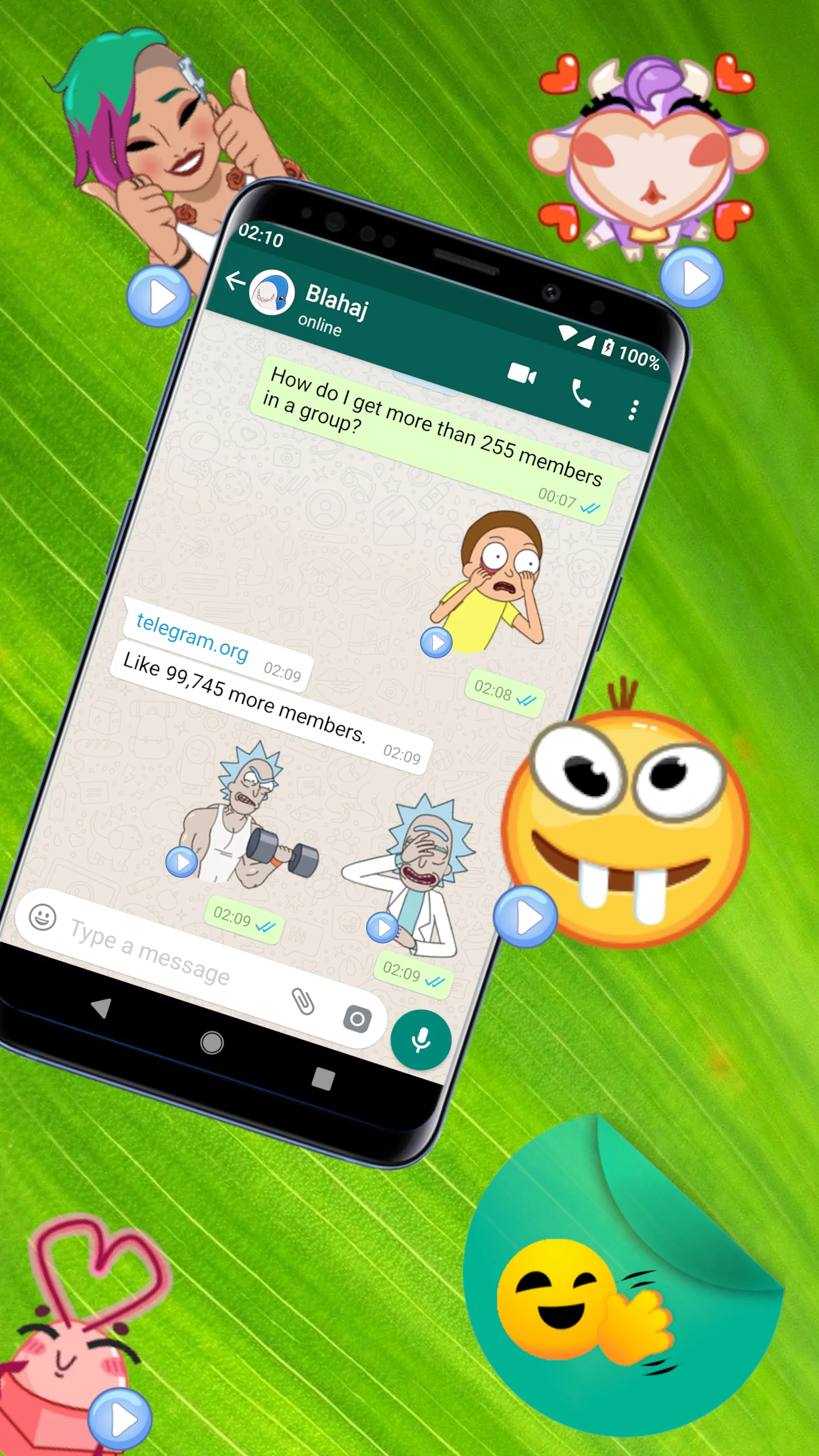 WASticker Moving Stickers Screenshot3
