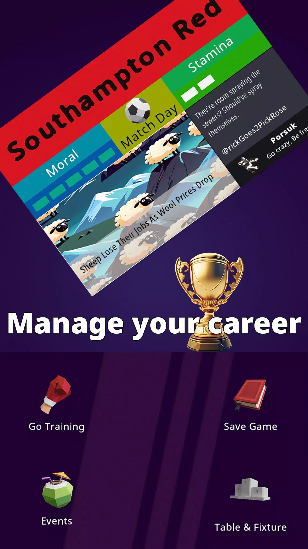 Football Career Sim 2 Screenshot4