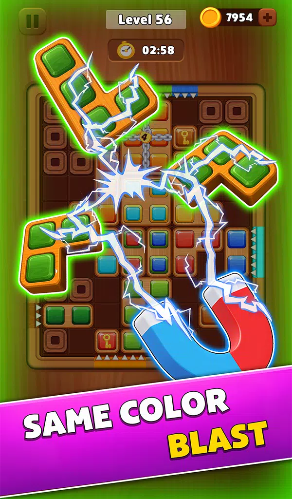Wood Block Jam: Color Quest Screenshot2
