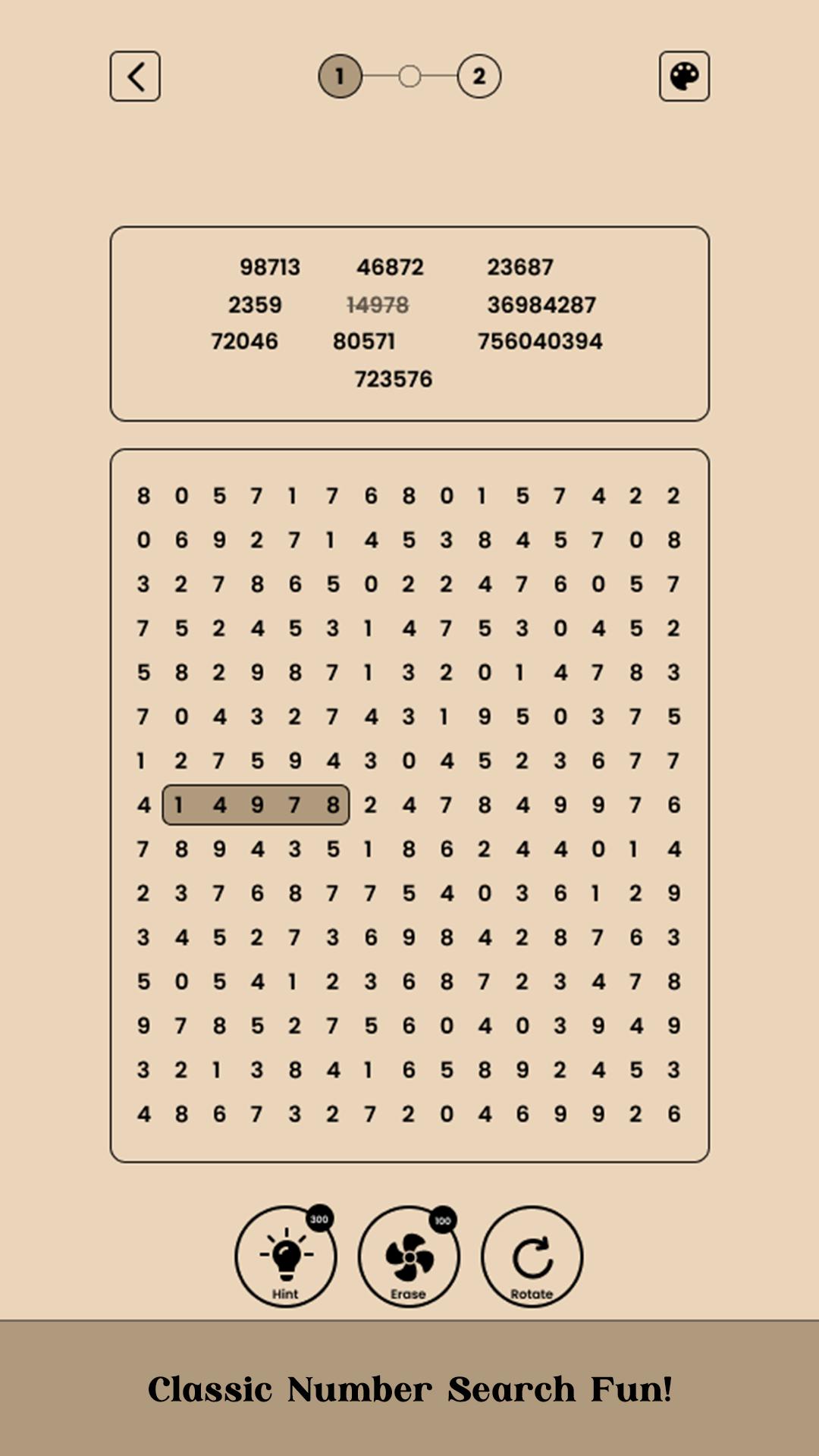 Number Search - Hardest Game Screenshot8