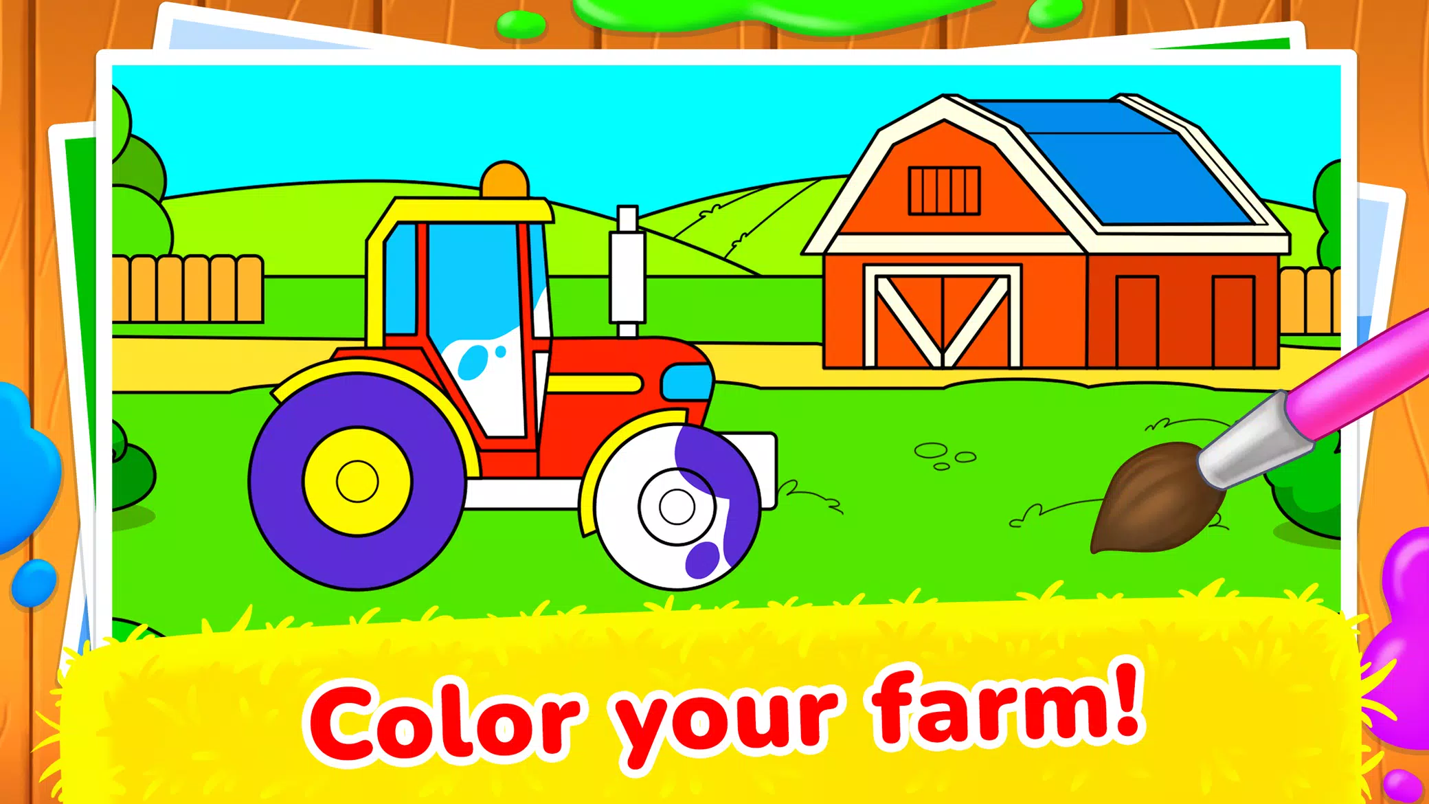 Animal game! Kids little farm! Screenshot4