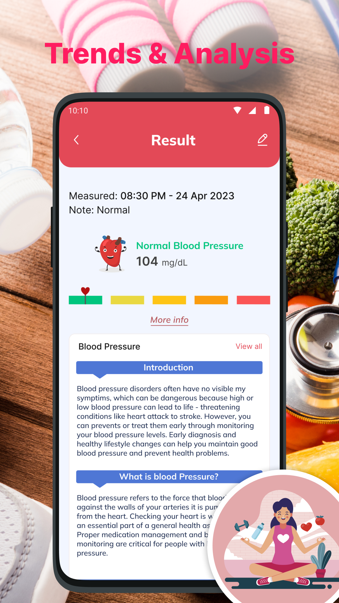 Blood Pressure App: Bp Log Screenshot5