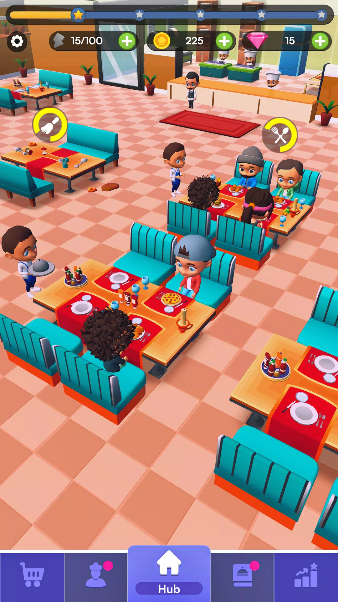 Idle Restaurant Tycoon: Match3 Screenshot6